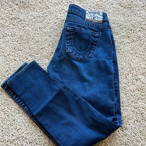 Size 26 truck religion straight cut jeans